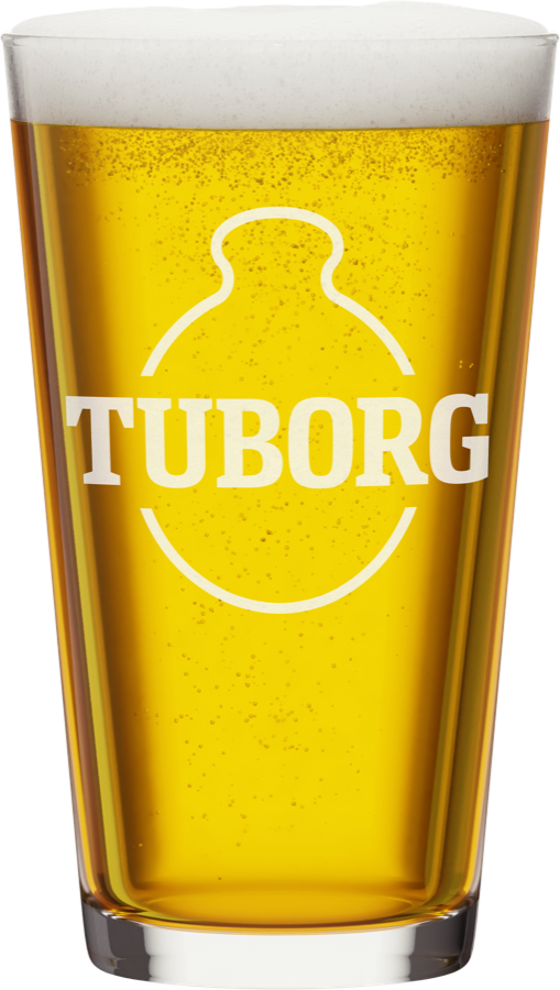 Fadøl i glas: Grøn Tuborg